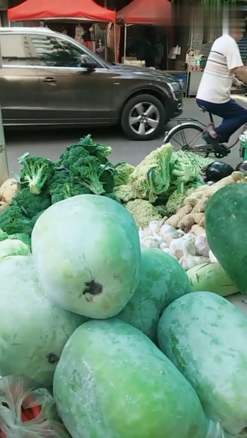 2018,8.15早上的新鲜蔬菜